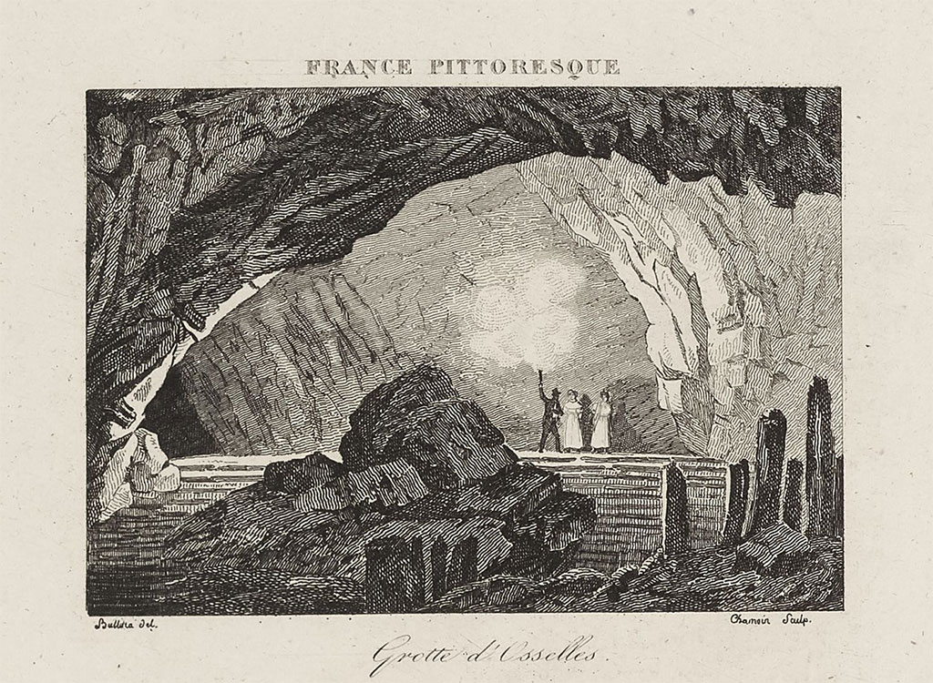 Grotte dOsselle - Gravure
